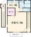 ソレイユパルク 11番館の間取り画像