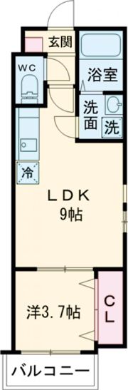 大旺スクエアの間取り画像