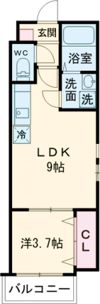 大旺スクエアの間取り画像