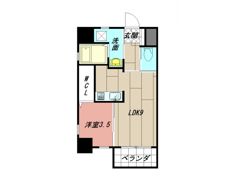 アベニュー小倉ウエストの間取り画像
