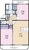 初生パークハイツの間取り画像