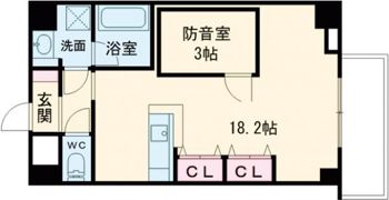 セントフィオーレ松葉の間取り画像