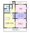プランタンの間取り画像