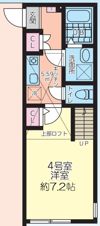 HaleLuana厚木関口（ハレルアナアツギセキグチ）の間取り画像