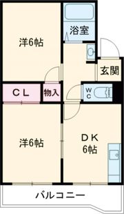昭郷ツインハイツAの間取り画像