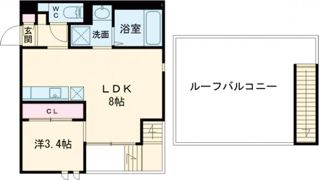 GRANDTIC 雅・堺東の間取り画像