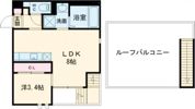 GRANDTIC 雅・堺東の間取り画像