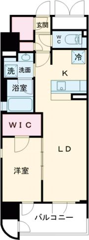 ラシュレ神戸北野の間取り画像