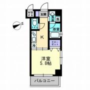 パレス西広島の間取り画像