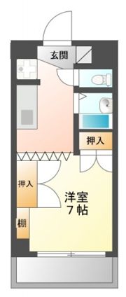 フォーラムツインBの間取り画像