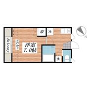 グランデージュFUJI Bの間取り画像
