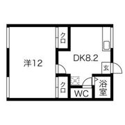 篠原ハイツの間取り画像
