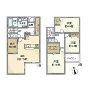 日野本町戸建の間取り画像