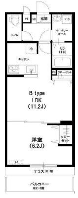 リブリ・HANA2012の間取り画像