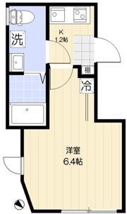 中台ヒルズの間取り画像