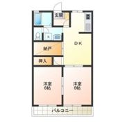 ハイツベルエアの間取り画像