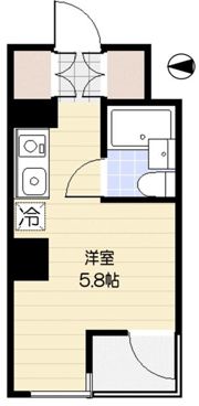 国分寺シティハイツの間取り画像