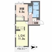 ジオベレオMの間取り画像