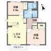 プレッセ山根Fの間取り画像