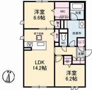エコルフロントの間取り画像
