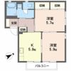 ディアスすぎ B棟の間取り画像