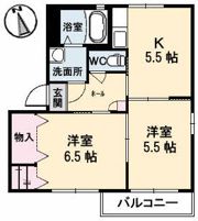 シャーメゾン意宇南の間取り画像