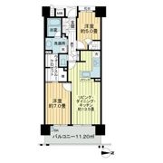川崎サイトシティ4番館の間取り画像