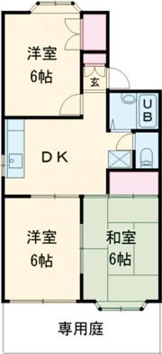 クイーンズコート東落合B棟の間取り画像