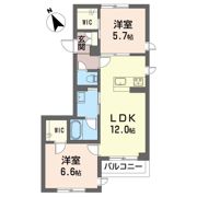 グランツ ヴァルトIIの間取り画像