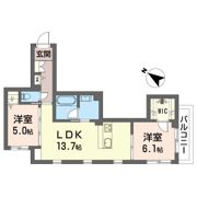 ヴァレンズ・フロレの間取り画像