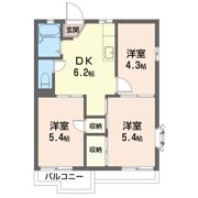 リンドフィールドの間取り画像