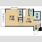 柏コーポの間取り画像