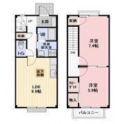 カンフォートMISSAの間取り画像