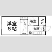 ピースフル泉第6の間取り画像