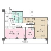 ザ・パークハウス京都鴨川御所東の間取り画像