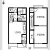DUPLEX 国王100Bの間取り画像