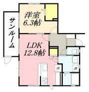 メゾンドアシェルの間取り画像