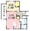 メゾンドアシェルの間取り画像