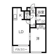 HGS MinamiAsabu 1stの間取り画像