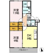 ファミーユ杁ヶ池の間取り画像