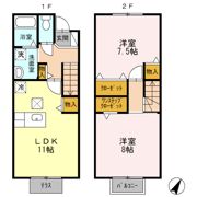 ボヌールY．Kの間取り画像