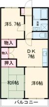 オステンハイムの間取り画像