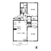 エルスリーモナミの間取り画像