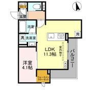 D-Grande桃井町の間取り画像