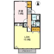 メゾン甲西 Bの間取り画像