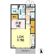 クレールTKの間取り画像