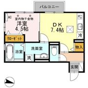 よろづや5 Bの間取り画像