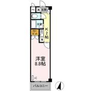 タイムD2の間取り画像