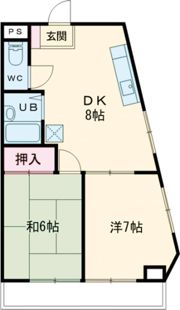 第13コーワコーポの間取り画像
