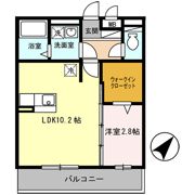 ラベニールの間取り画像